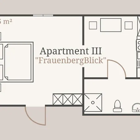 Dom Iii - Modern & Zentral Mit Kostenfreiem Parkplatz Fulda